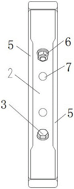 A bundle spacer rod and support members thereof