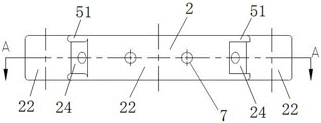 A bundle spacer rod and support members thereof