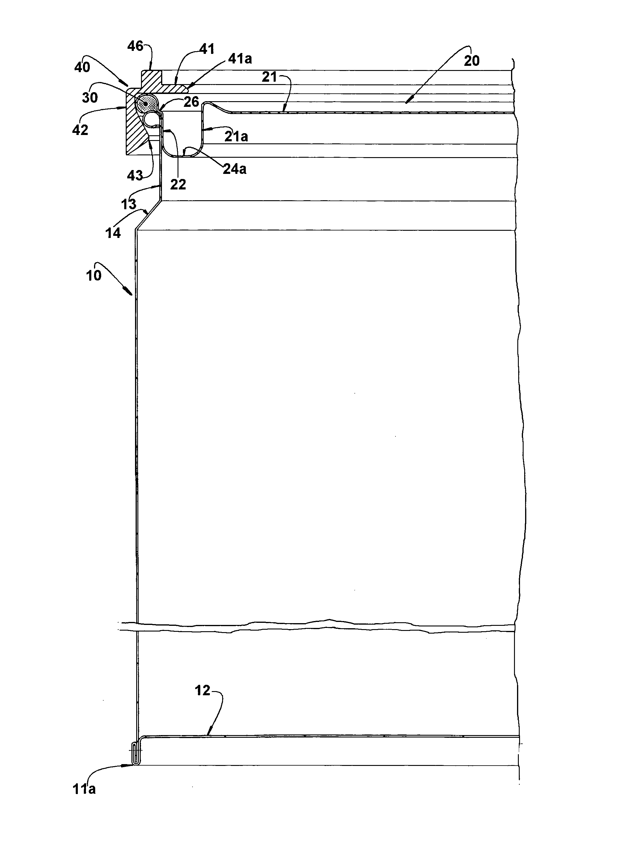 Closure Arrangement for Cans