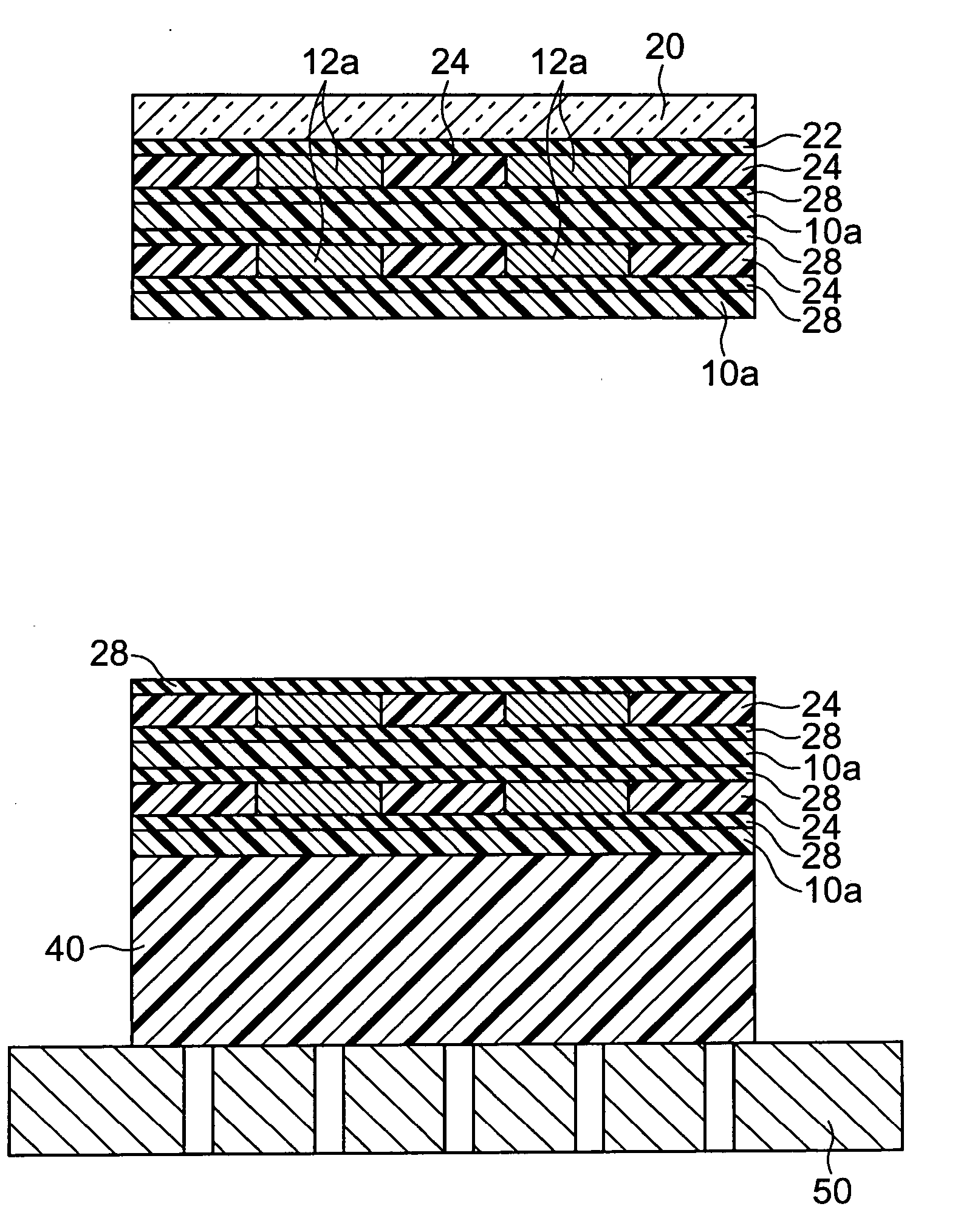 Electrode step difference offsetting print paste and production method for electronic components