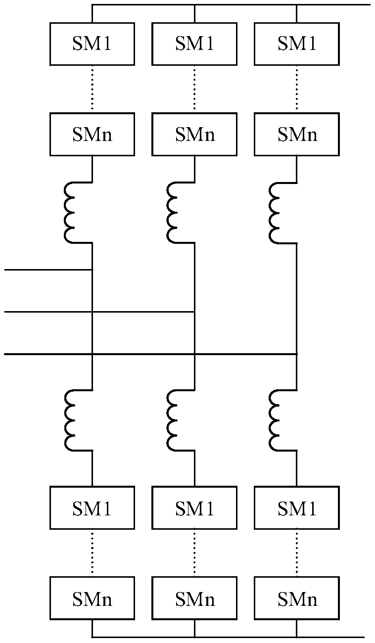 Hybrid high voltage direct current power transmission system suitable for wind power delivery