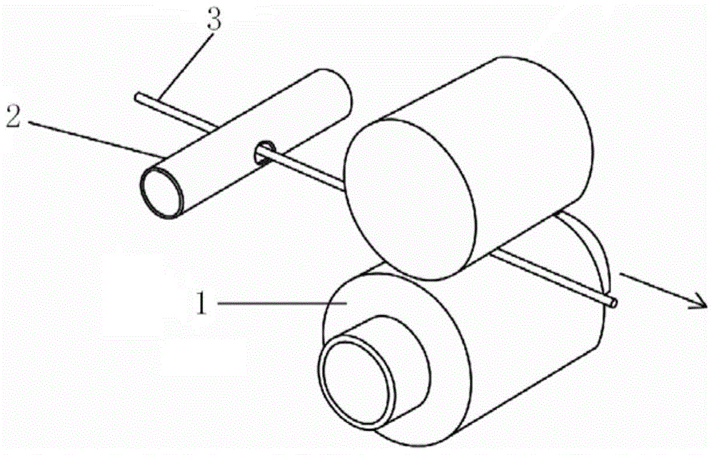 A kind of short fiber spinning method