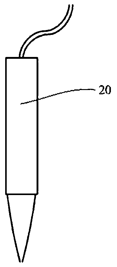 LED display screen module and preparation method thereof