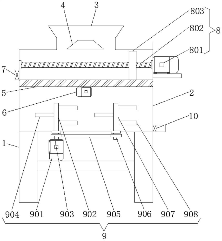 Silt separator with multilayer screening function for architectural engineering construction