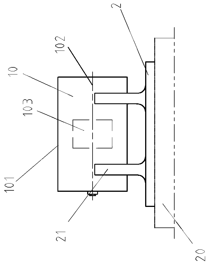 Marine low-speed diesel engine cross-head pin cylindrical surface notch positioning tool and positioning method