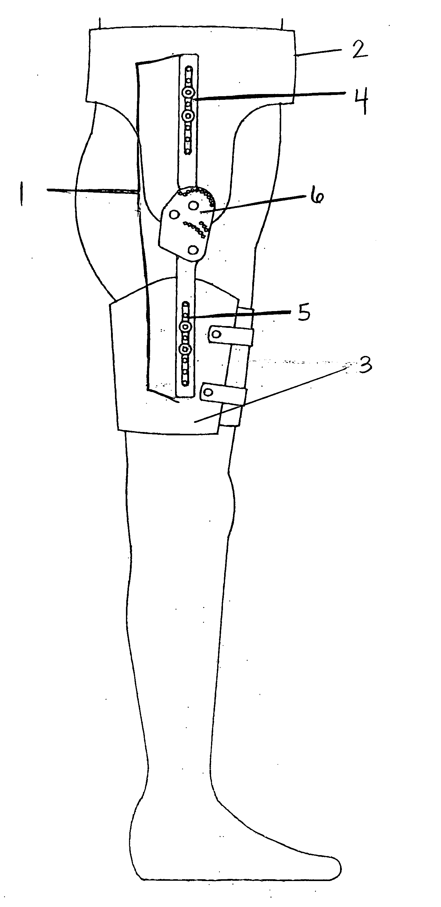 Tricentric orthotic hip joint and related hip brace