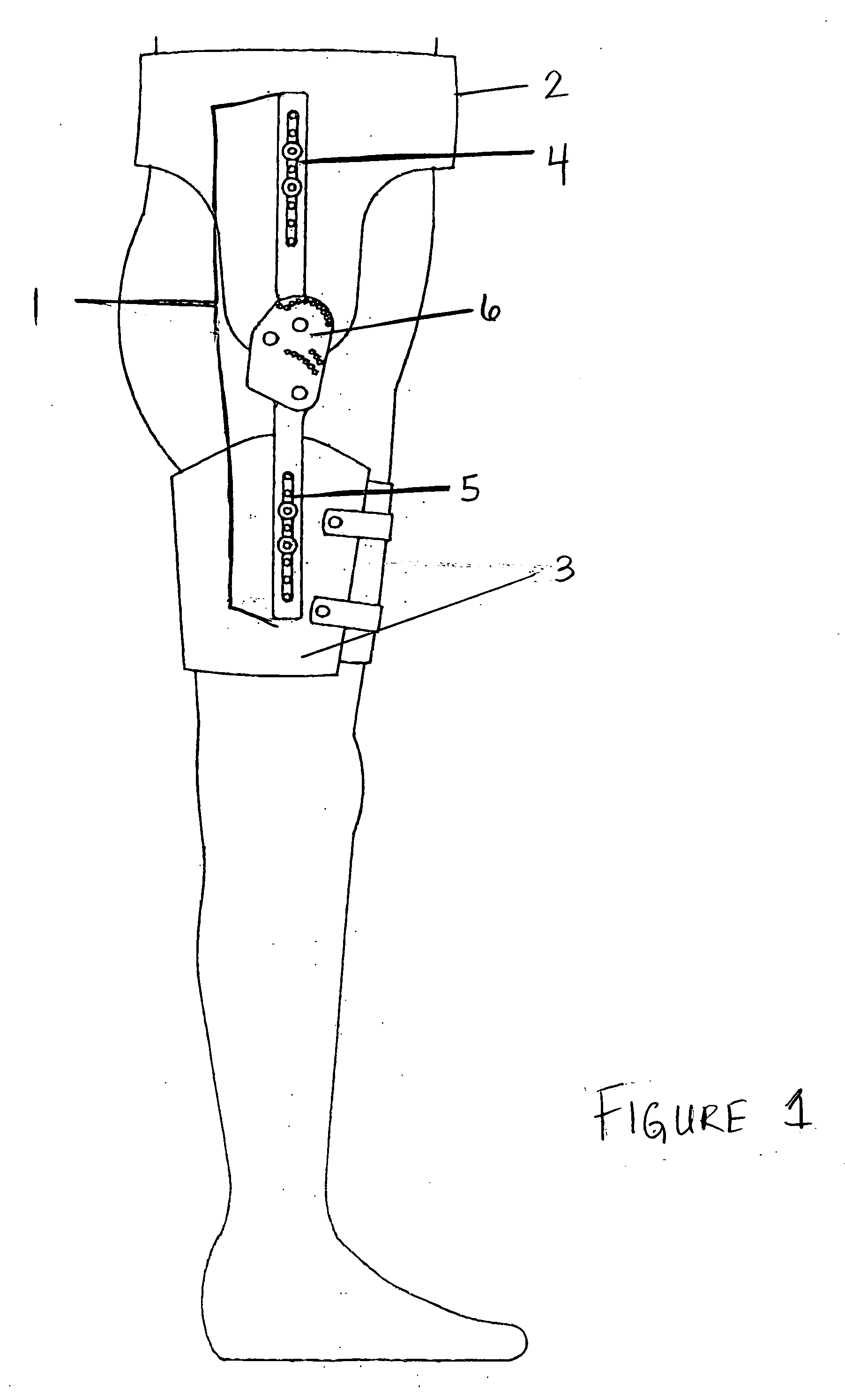 Tricentric orthotic hip joint and related hip brace