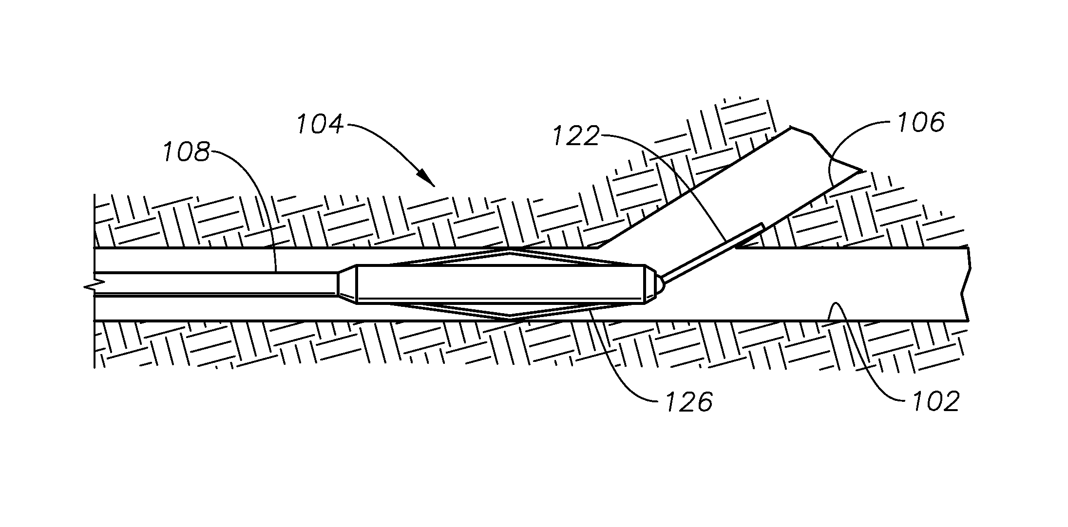 Caliper steerable tool for lateral sensing and accessing