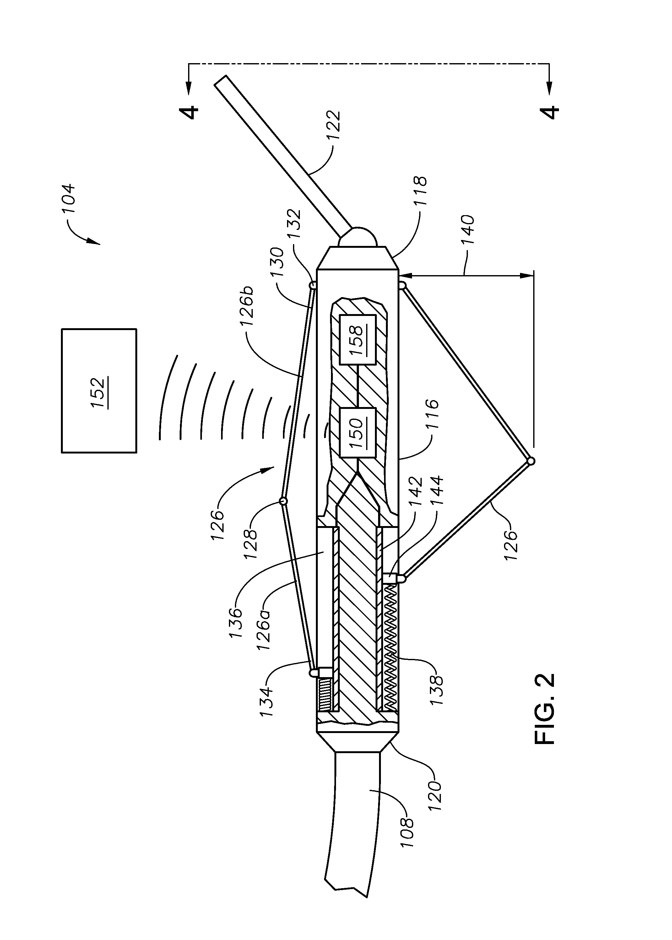 Caliper steerable tool for lateral sensing and accessing