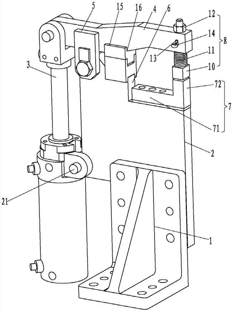 Vehicle body clamp