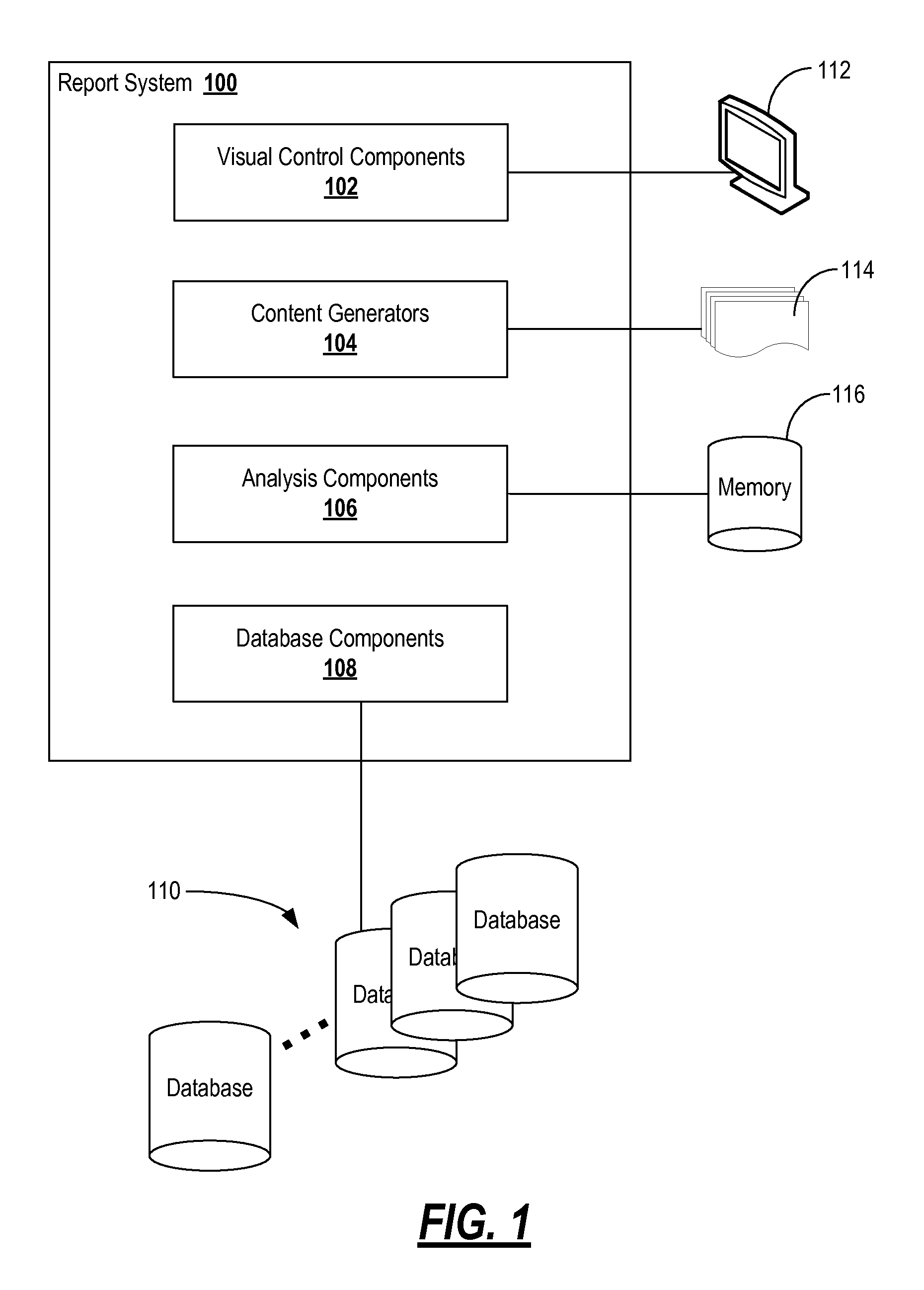 Self-service database reporting systems and methods