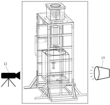 Visualization experiment system of core melt fragmentation behavior during severe accident of sodium-cooled fast reactor