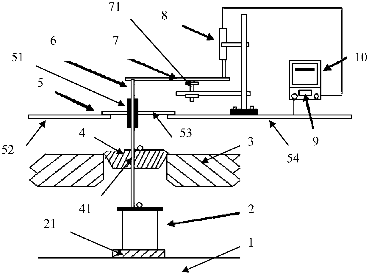 Method and device for testing longitudinal variation performance of pyrolysis process of production coal