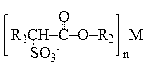 Composition for alpha-sulfo fatty acid alkyl ester salt-containing detergent, and application thereof