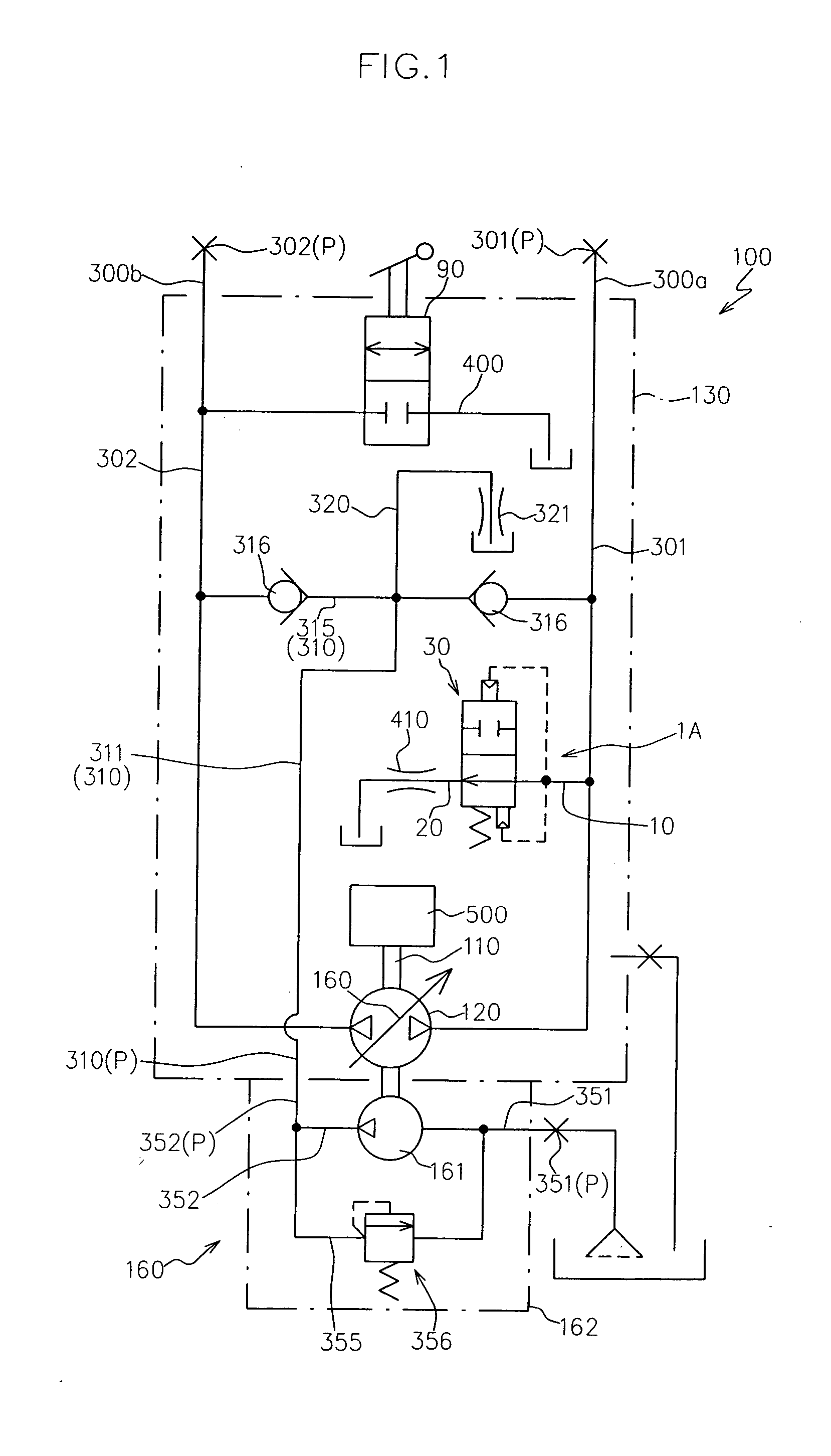 Neutral valve structure