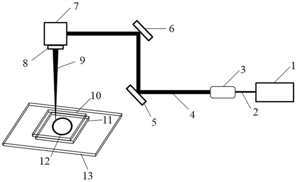 Femtosecond laser glass welding device and method