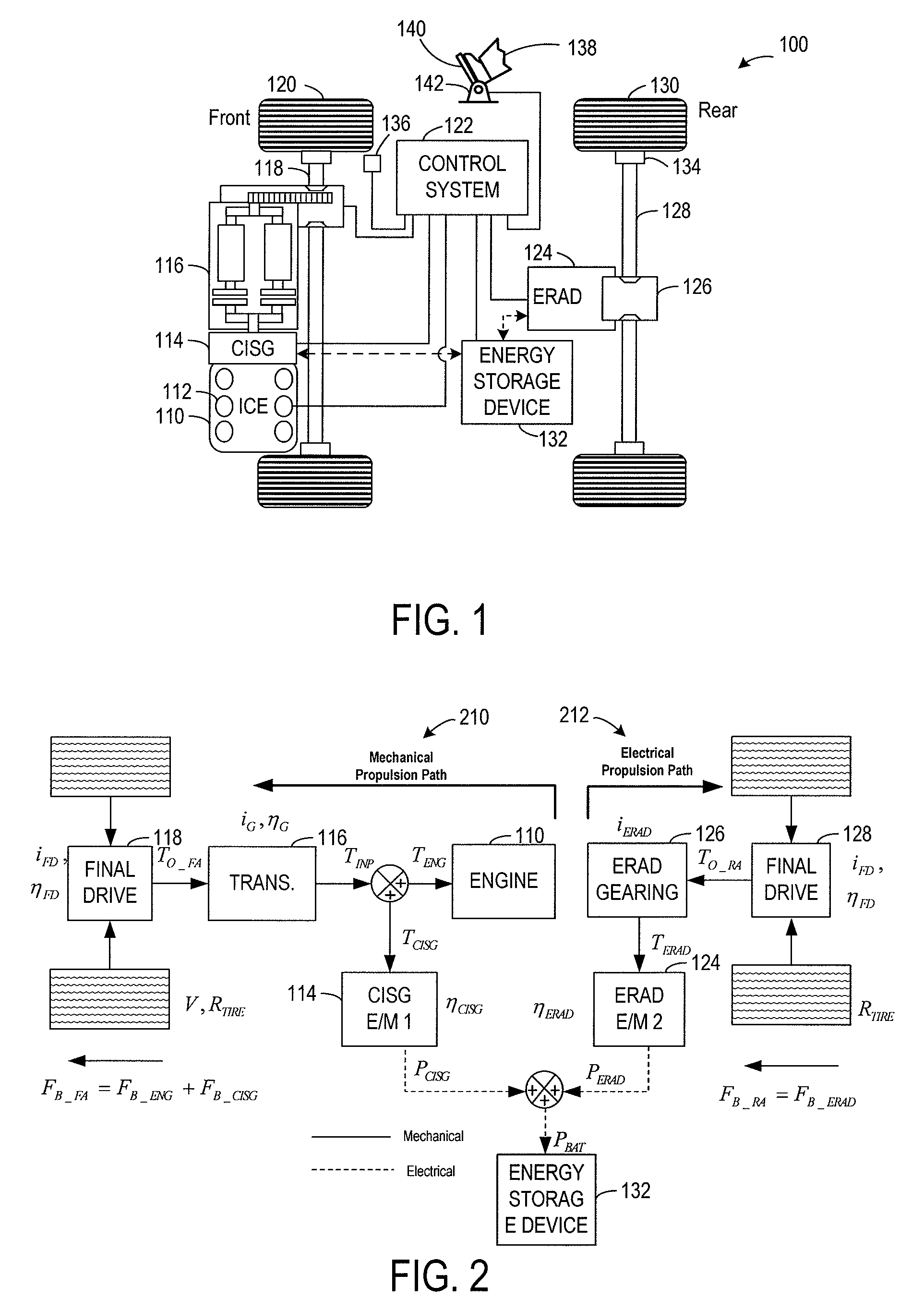 Torque control for hybrid electric vehicle speed control operation