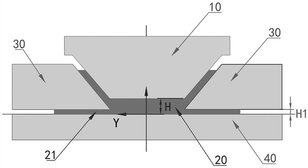 Tool and method for detecting tiny bubbles in immersion flow field of immersion lithography machine