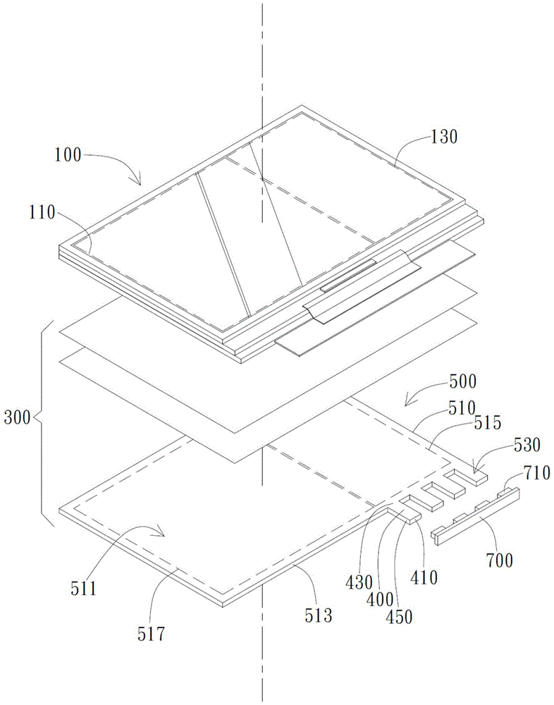 Transparent display device and backlight module used therefor