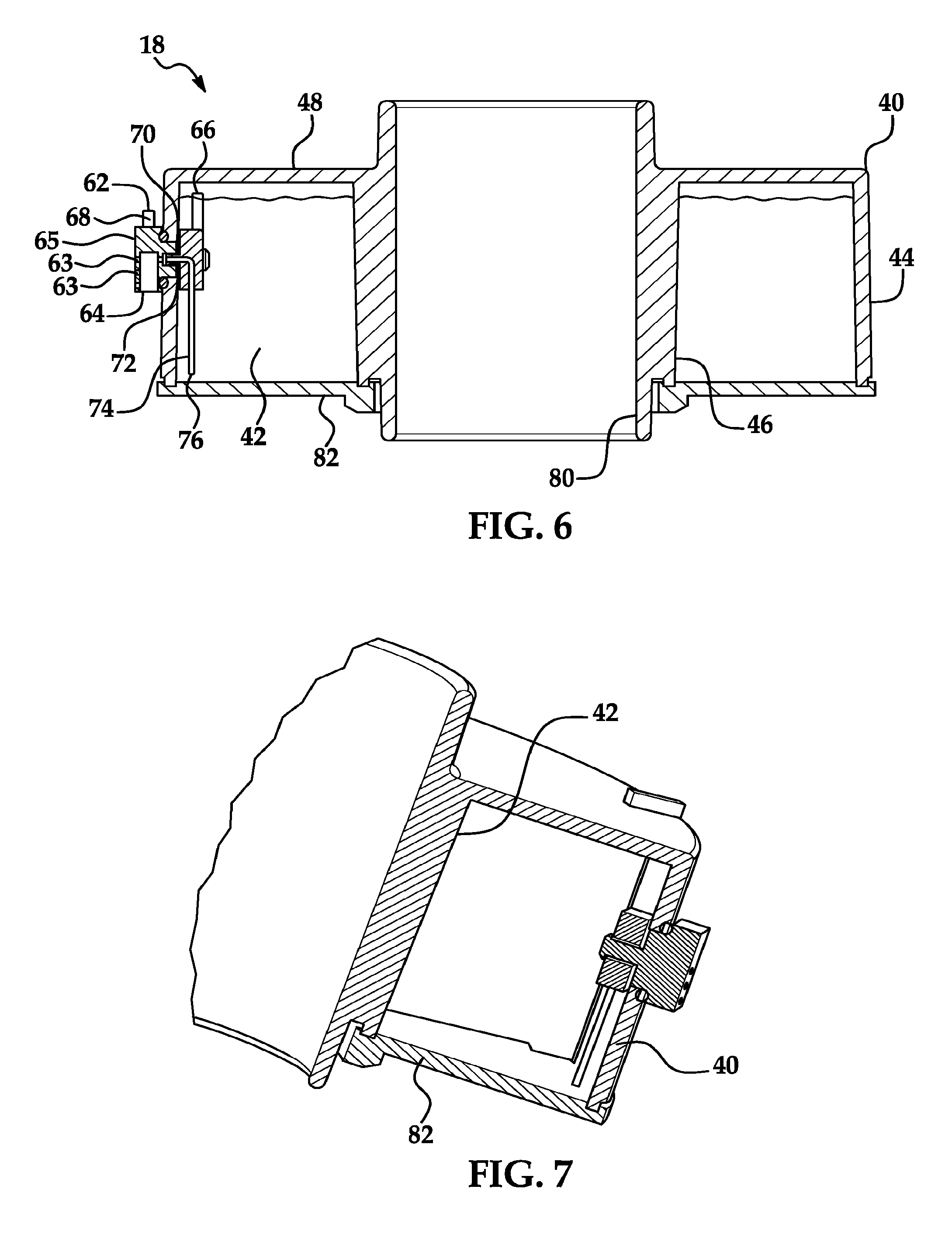 Additive dispersing filter and method