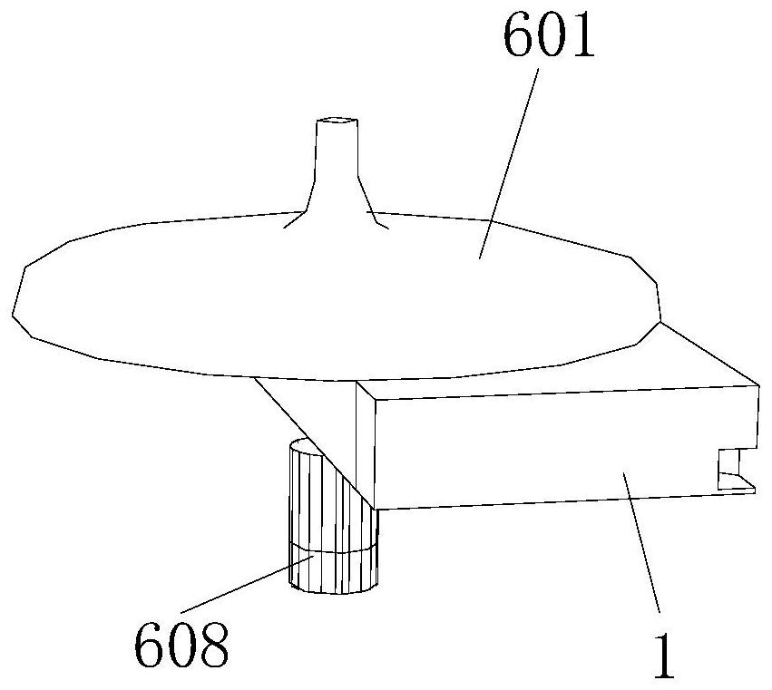 Goat skin hard hair automatic plucking device