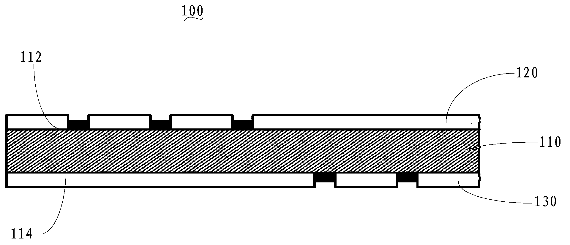 Patterned transparent conductive film