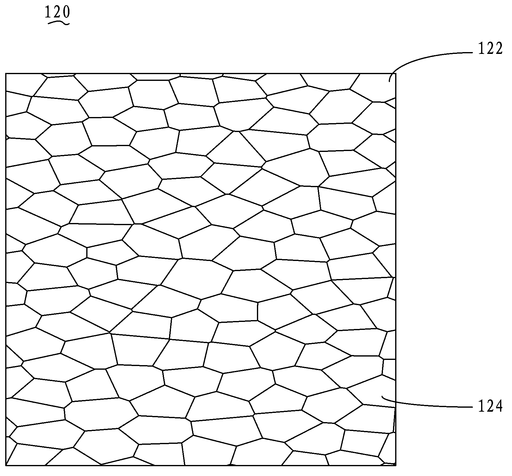 Patterned transparent conductive film