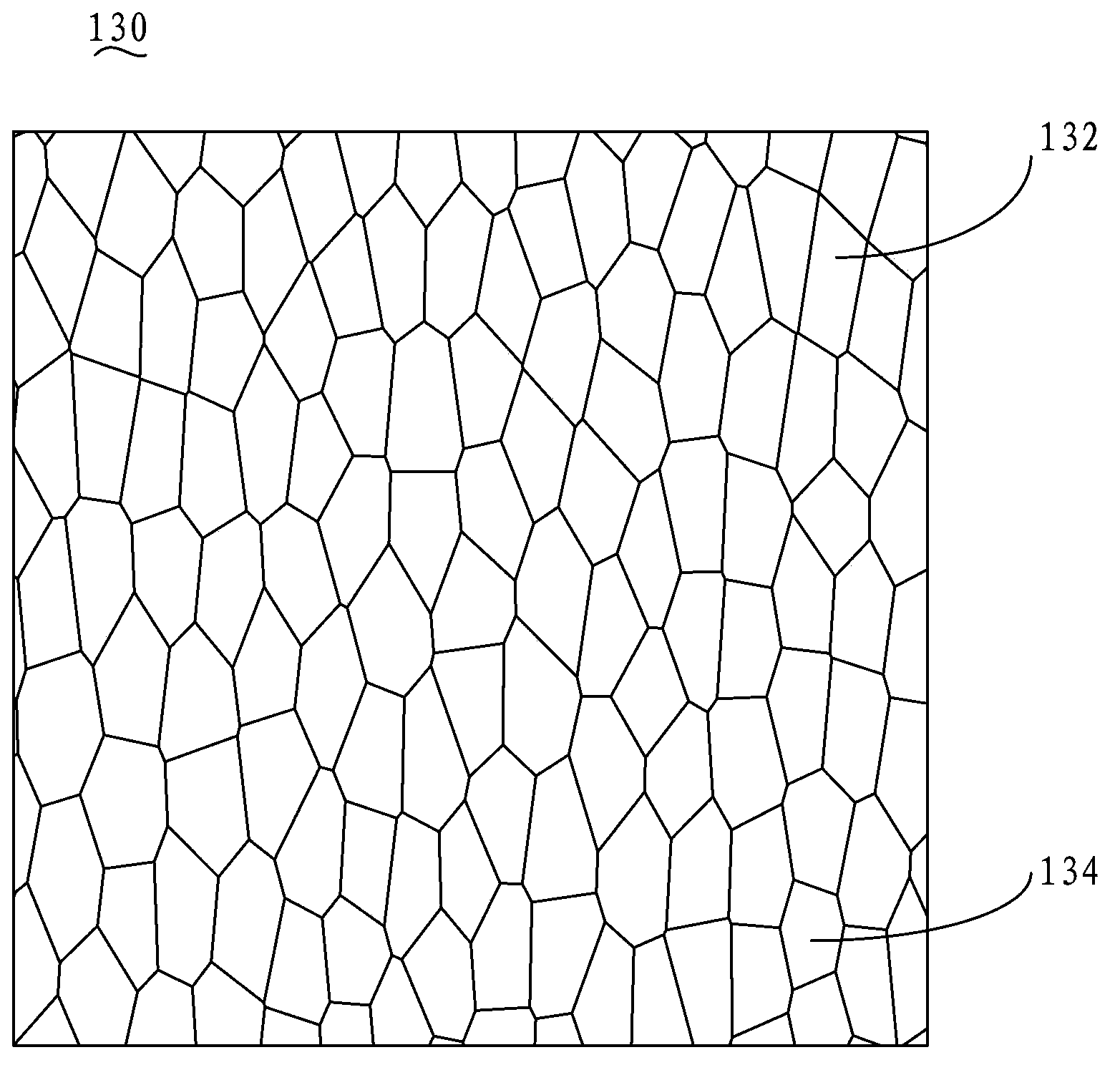 Patterned transparent conductive film