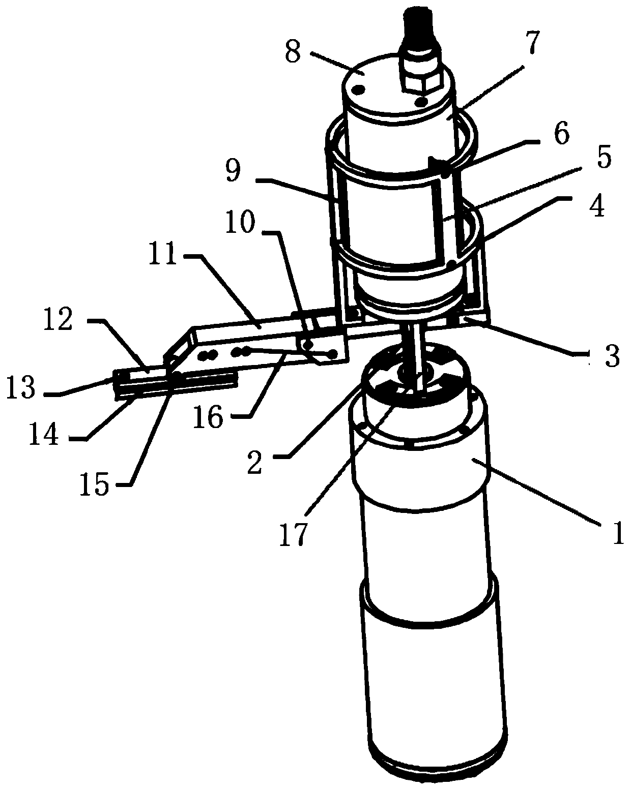 Underwater cleaning device