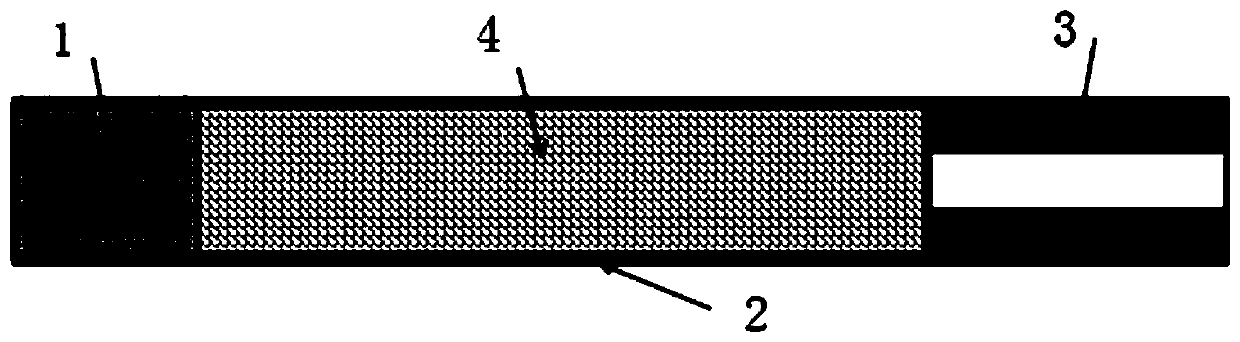 Low-suction-resistance low-filtration cooling composite cigarette filter tip