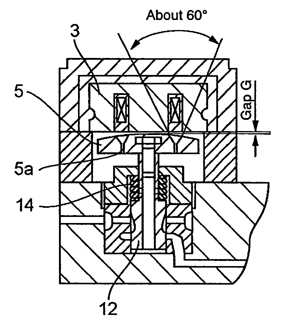 Electromagnetic valve apparatus