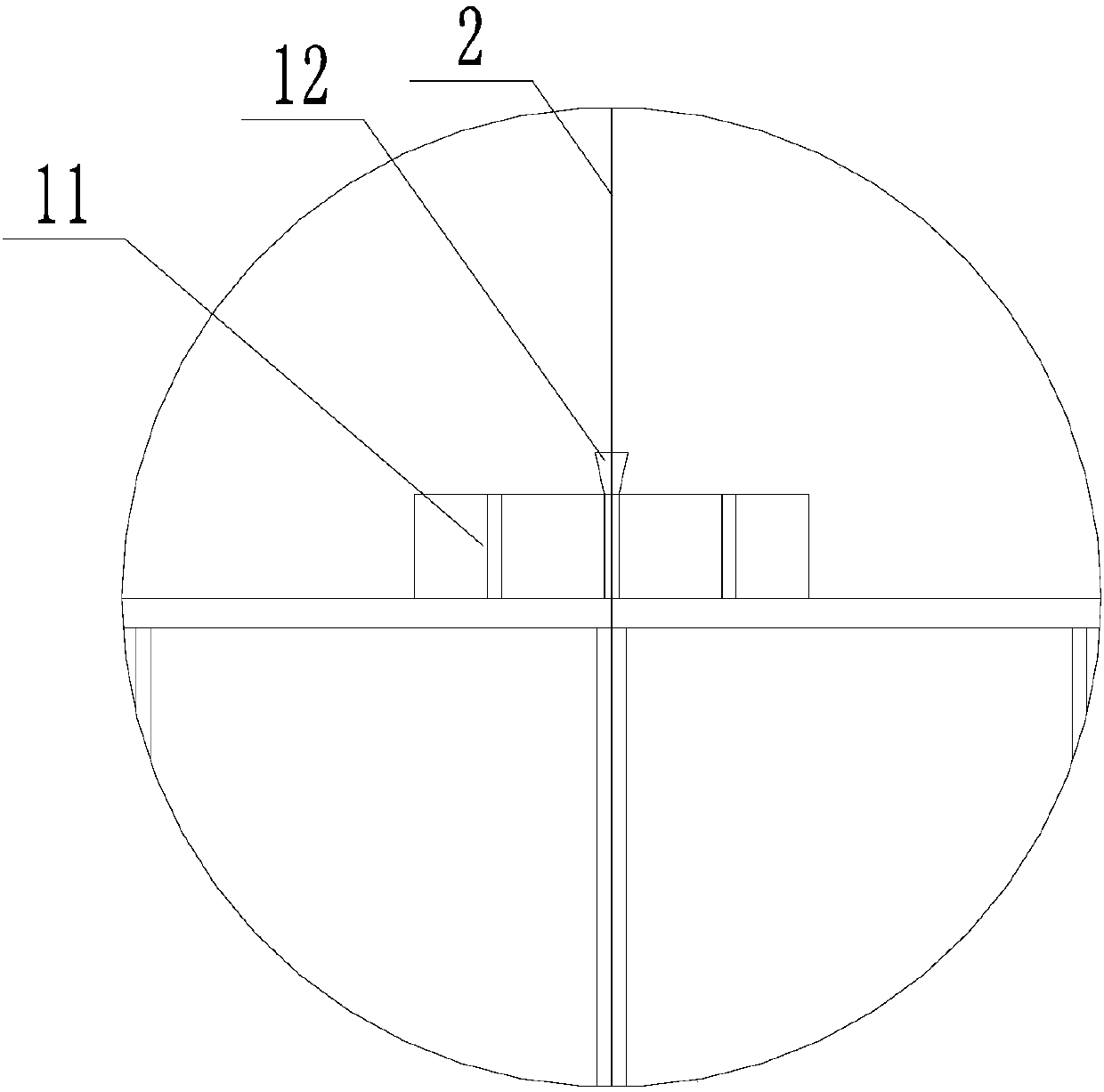 Hanging system for mould overall removing of upgoing type movable formwork