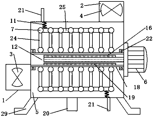 A high-precision DC variable speed constant temperature and humidity unit