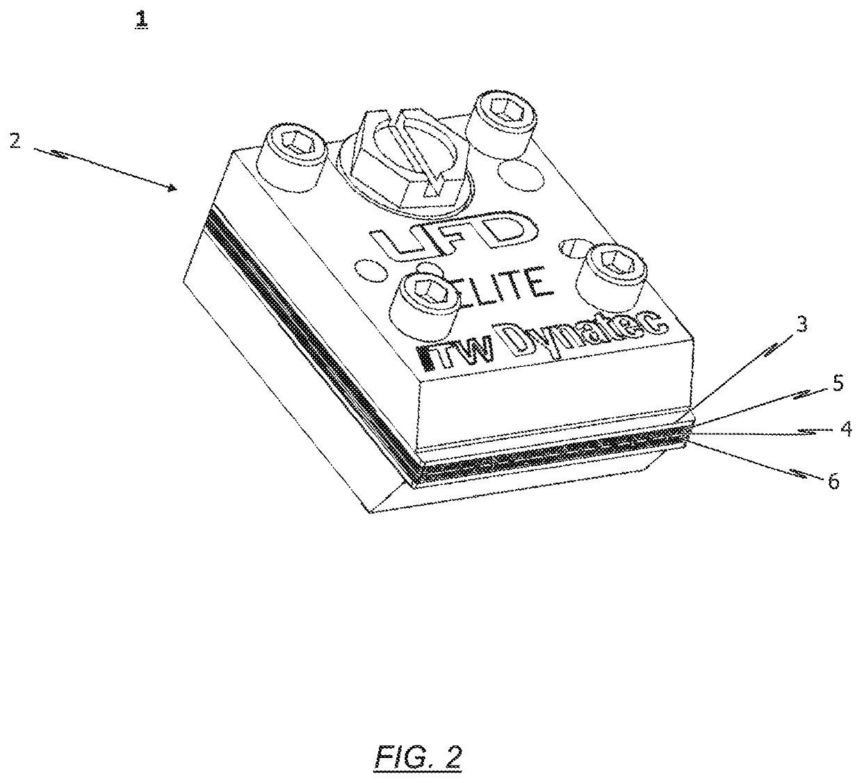 Nozzle arrangement for applying fluids, system having such a nozzle arrangement, and method for applying fluids