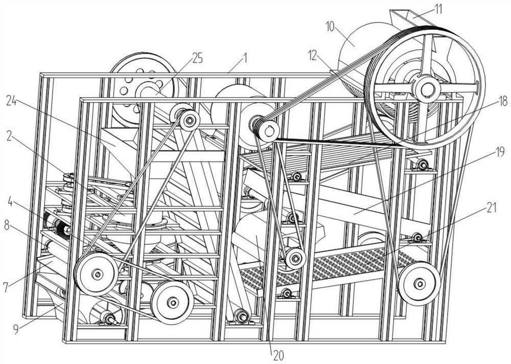 Mechanical Chinese chestnut sheller