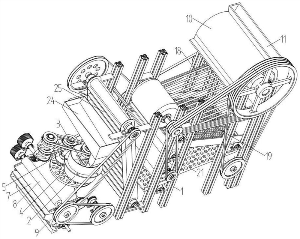 Mechanical Chinese chestnut sheller