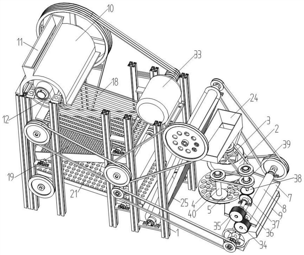 Mechanical Chinese chestnut sheller