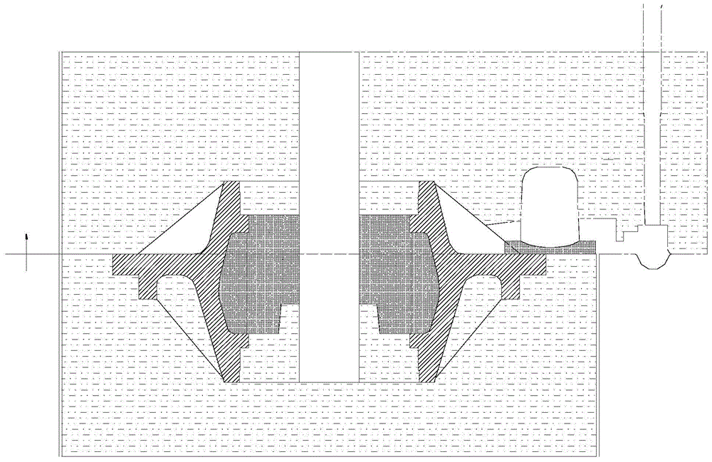 Non-chiller ductile iron non-riser casting technology