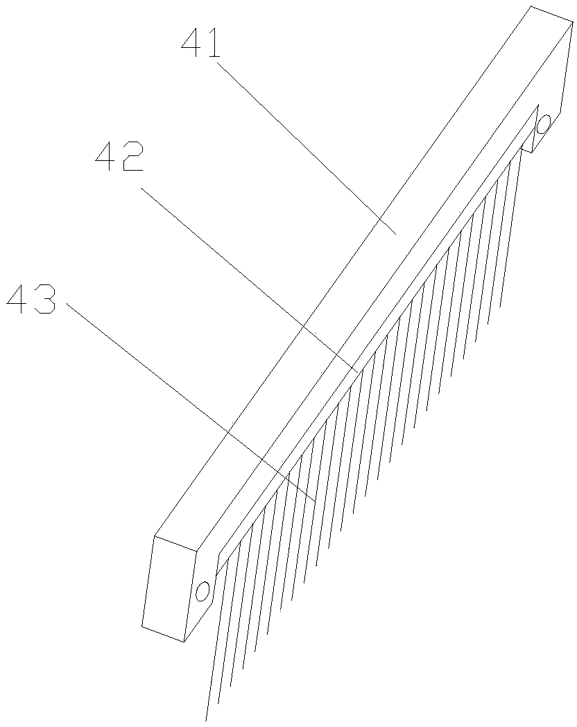 Damping and cooling structure of case fan