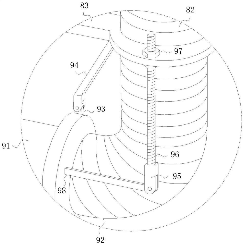 Riverway silt cleaning device with anti-blocking assembly