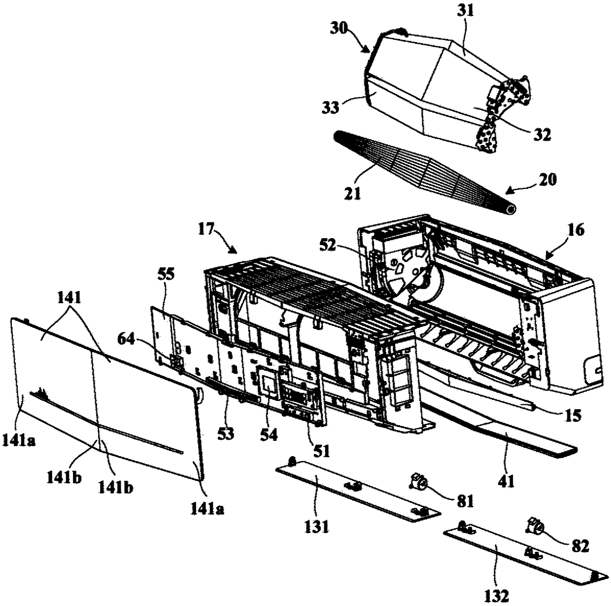 Wall-mounted air conditioner indoor unit