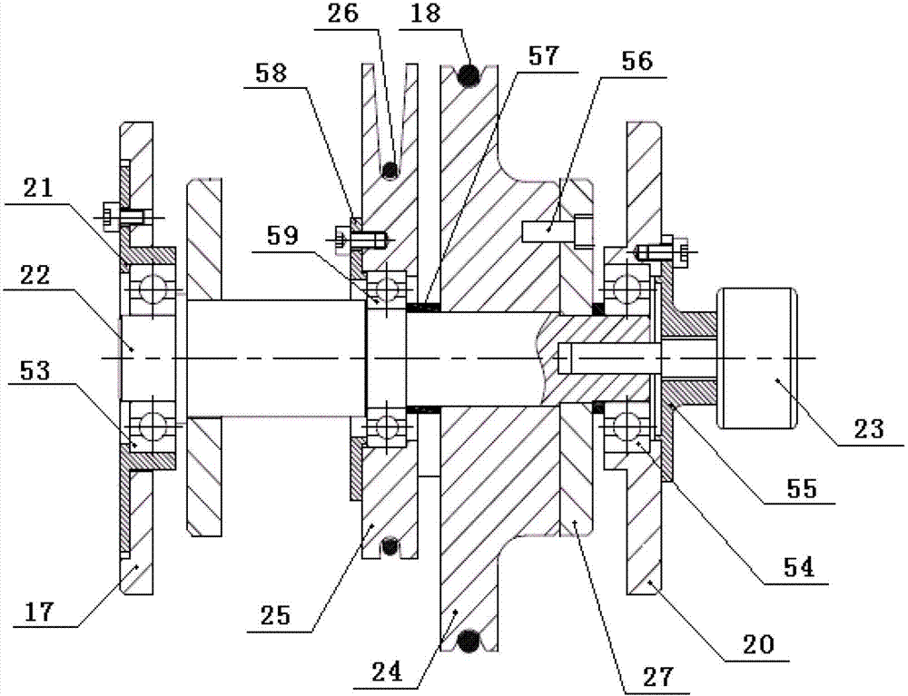 Hopping robot mechanism