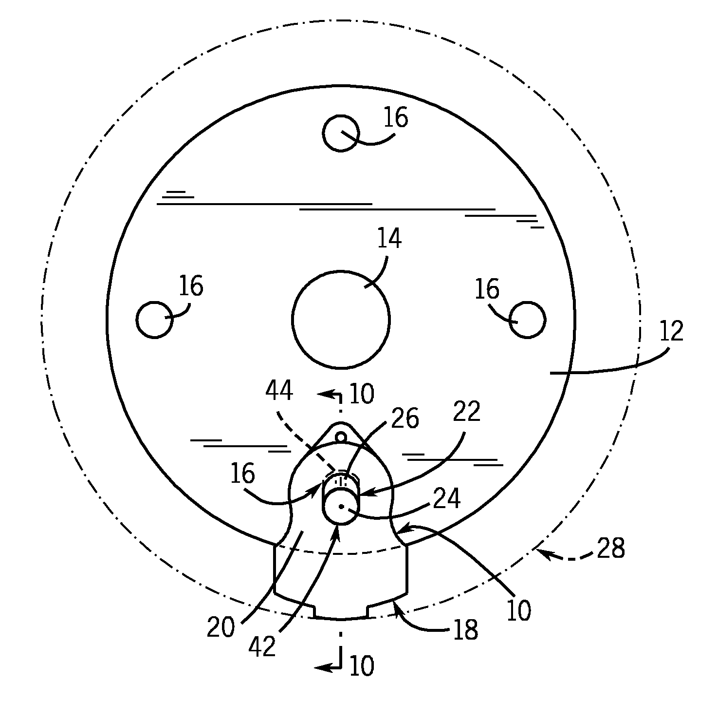 Hammermill hammer with pin-hole insert