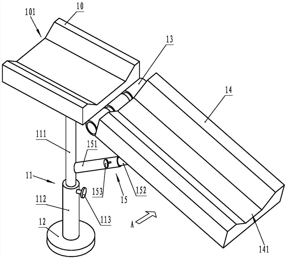 Leg fracture nursing support