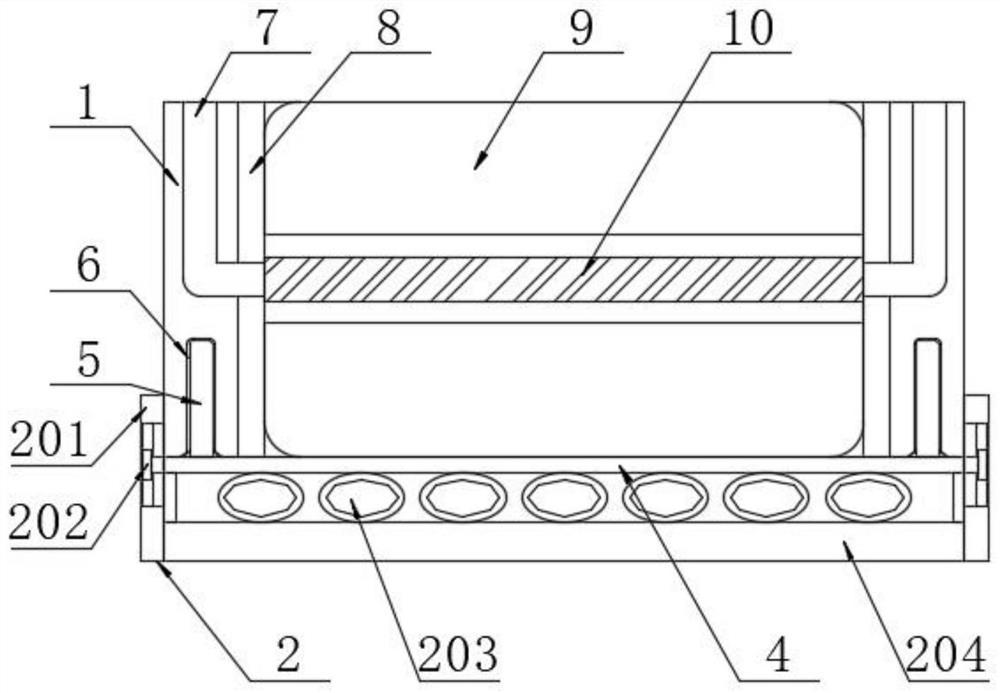 Circuit board with stepped blind holes