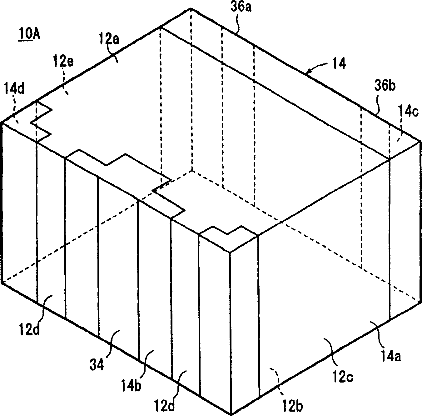 Laminated dielectric filter