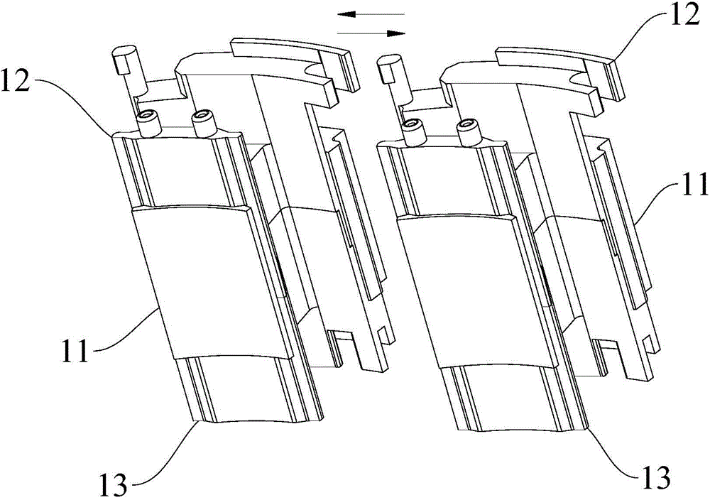 Motor stator and motor employing same