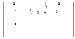 Single-layered positive photoresist photoetching method applied to metal stripping