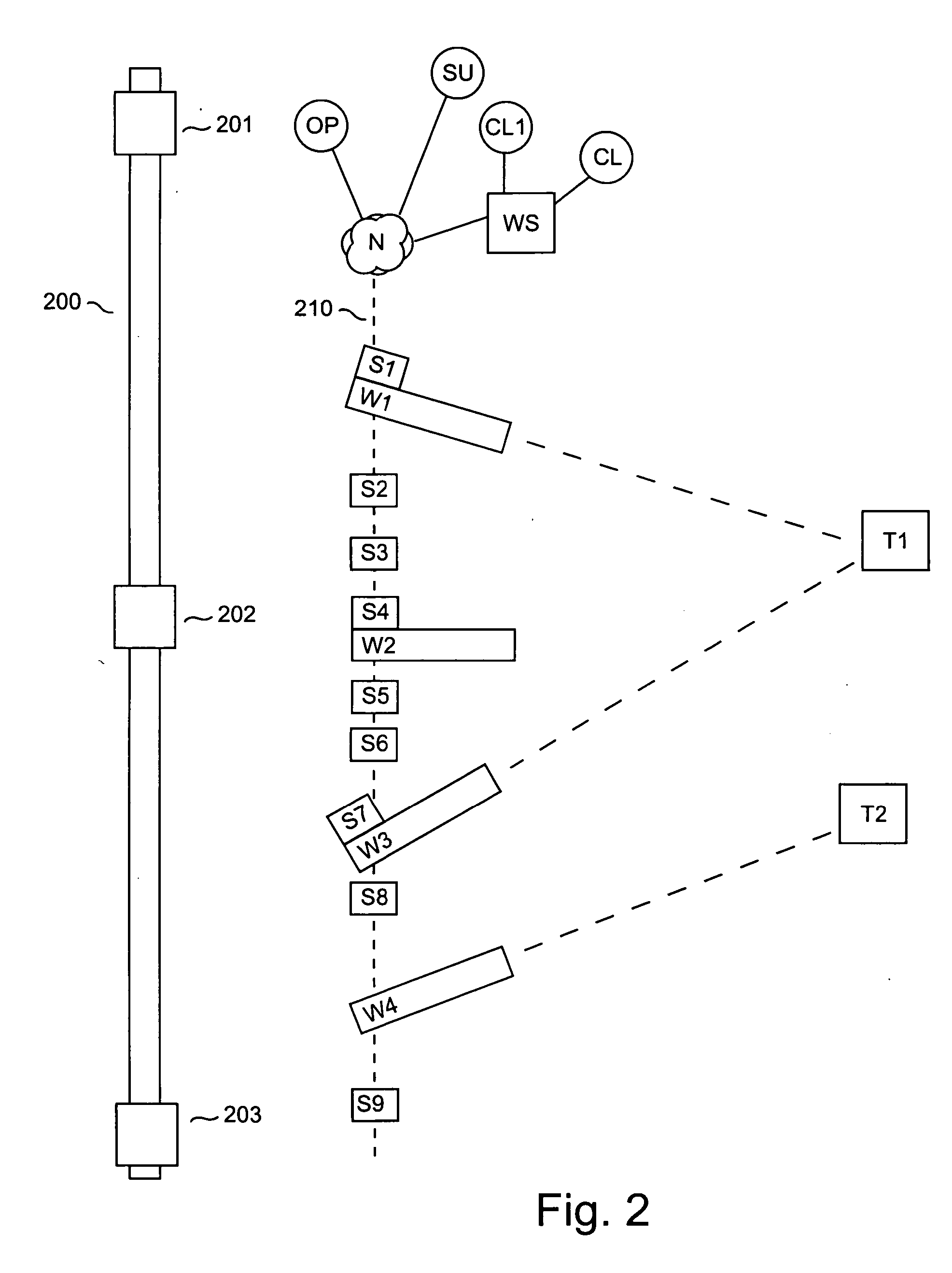 Public network weapon system and method