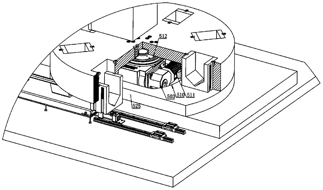 Novel corner guard plate machining equipment